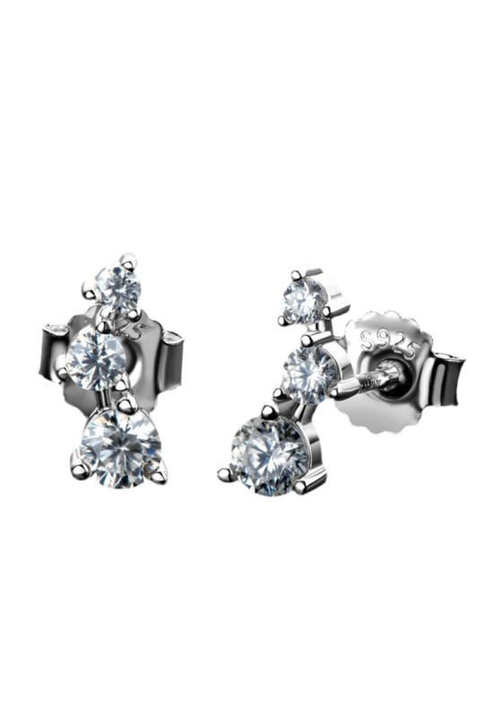 Adored Your Way Moissanite Stud Earrings